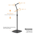 Brateck Stylish Height Adjustable Microphone Floor Stand(MDS16-2) - 2