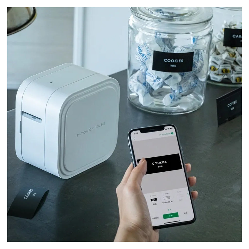 Brother PT-P910BT Mobile P-Touch Cube Pro PC/Bluetooth Label Printer(PT-P910BT) - 6