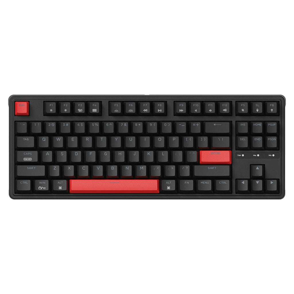 Keychron C3 Pro TKL Red Backlight Wired Mechanical Keyboard - Brown Switch(KBKCC3PA3) - 1