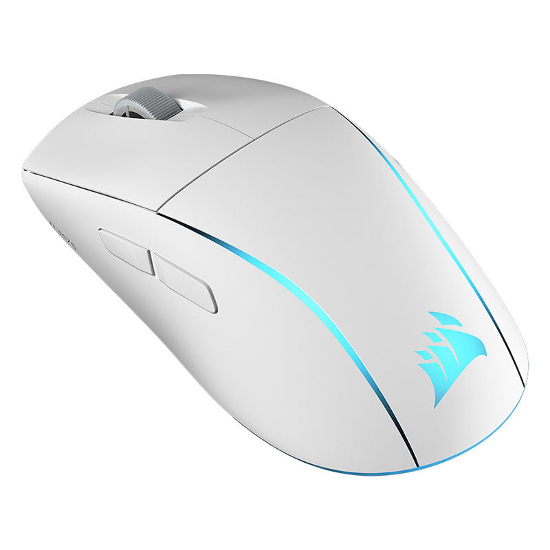 Corsair M75 Lightweight RGB Wireless Optical Gaming Mouse - White(CH-931D011-AP) - 4