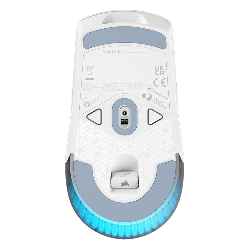 Corsair M75 Lightweight RGB Wireless Optical Gaming Mouse - White(CH-931D011-AP) - 2