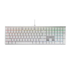 Cherry MX 10.0 RGB White Mechanical Gaming Keyboard - Cherry MX Low Profile Red(G8A-25000LYAEU-1) - 1
