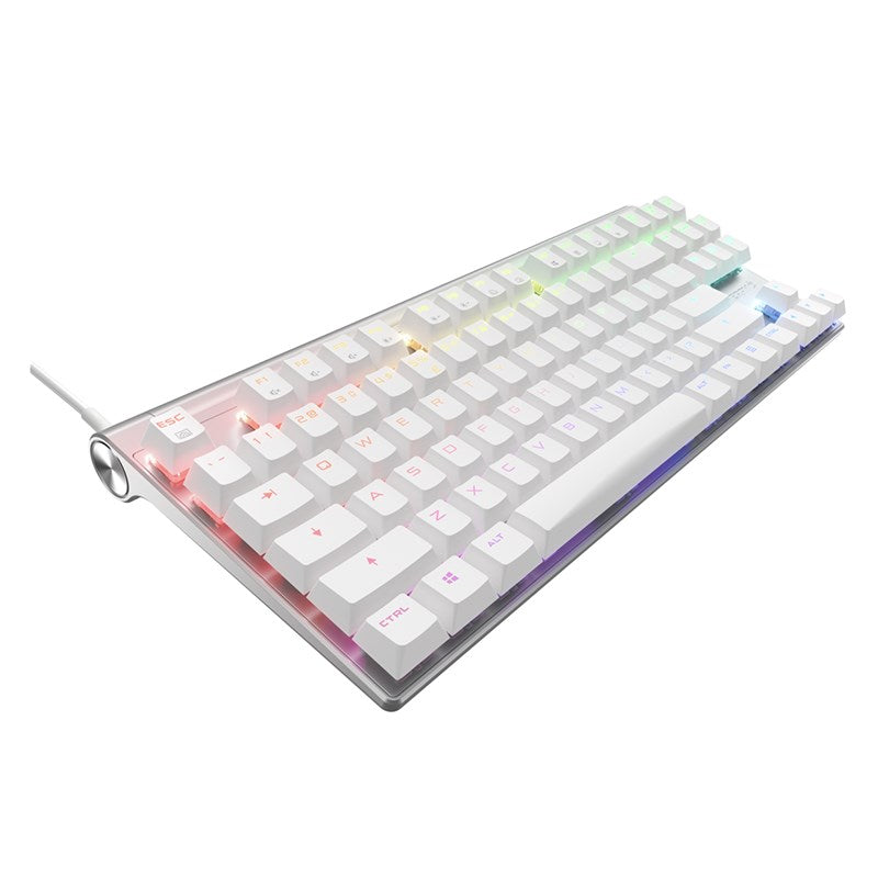 Cherry MX 8.0 RGB Silver/White Mechanical Gaming Keyboard - Cherry MX Blue(G80-3888HSAEU-0) - 1