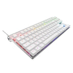 Cherry MX 8.0 RGB Silver/White Mechanical Gaming Keyboard - Cherry MX Blue(G80-3888HSAEU-0) - 1