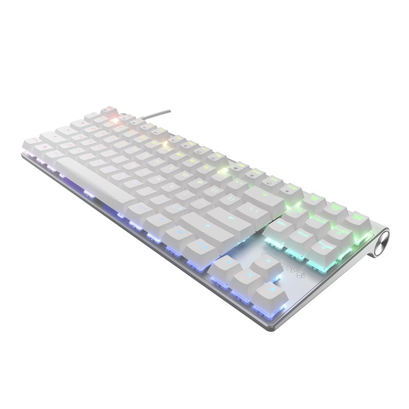 Cherry MX 8.0 RGB Silver/White Mechanical Gaming Keyboard - Cherry MX Blue(G80-3888HSAEU-0) - 4