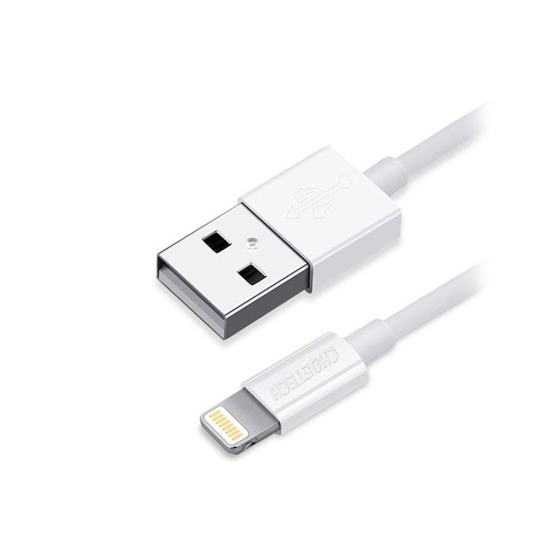 Choetech 1.8m Apple MFI Certified Lightning to USB-A - White(ELECHOIP0027) - 1