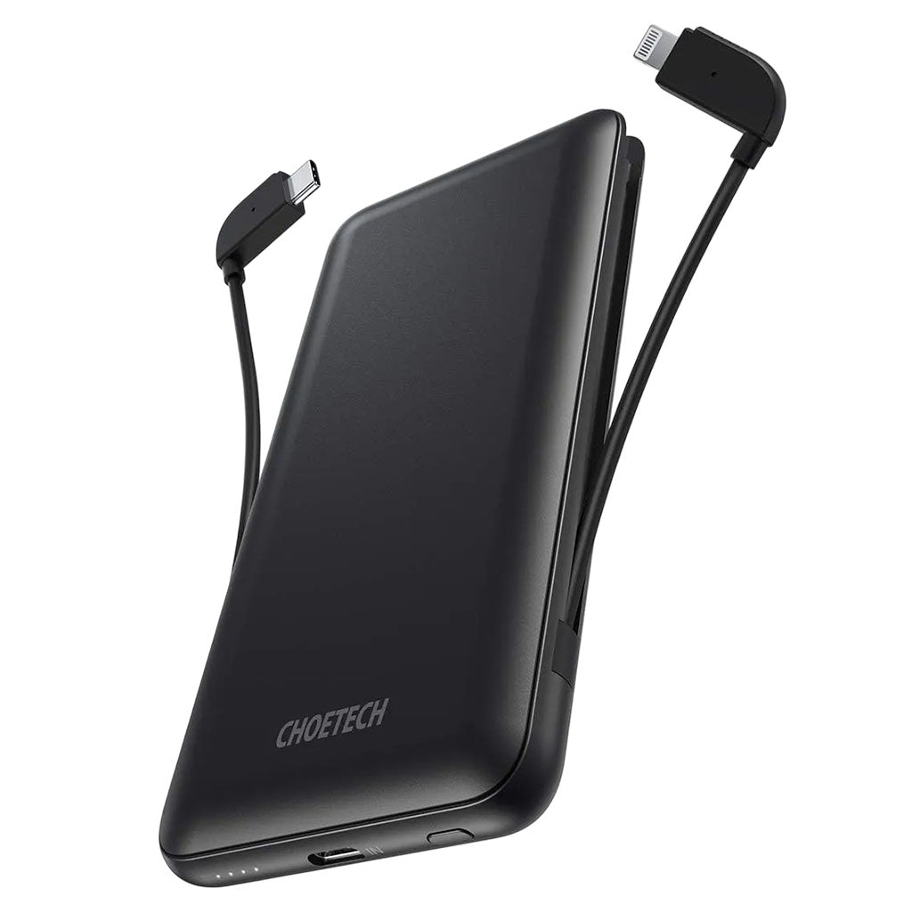 Choetech B688-BK 10000mAh 18W PD MFi Certified Power Bank(ELECHOB688BK) - 1