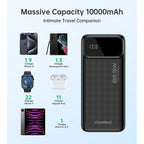 Choetech B728 10000mAh 22.5W PD Power Bank w/ Digital Display(ELECHOB728) - 7