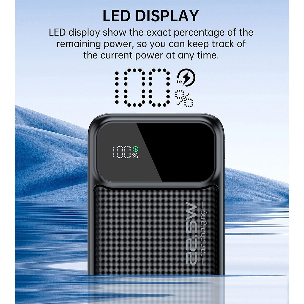 Choetech B728 10000mAh 22.5W PD Power Bank w/ Digital Display(ELECHOB728) - 5