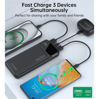 Choetech B728 10000mAh 22.5W PD Power Bank w/ Digital Display(ELECHOB728) - 11