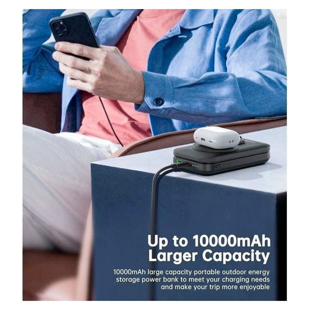 Choetech B750 10000mAh Qi2 Certified 3-in-1 Magnetic Charger Stand(ELECHOB750) - 4