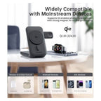 Choetech B750 10000mAh Qi2 Certified 3-in-1 Magnetic Charger Stand(ELECHOB750) - 5