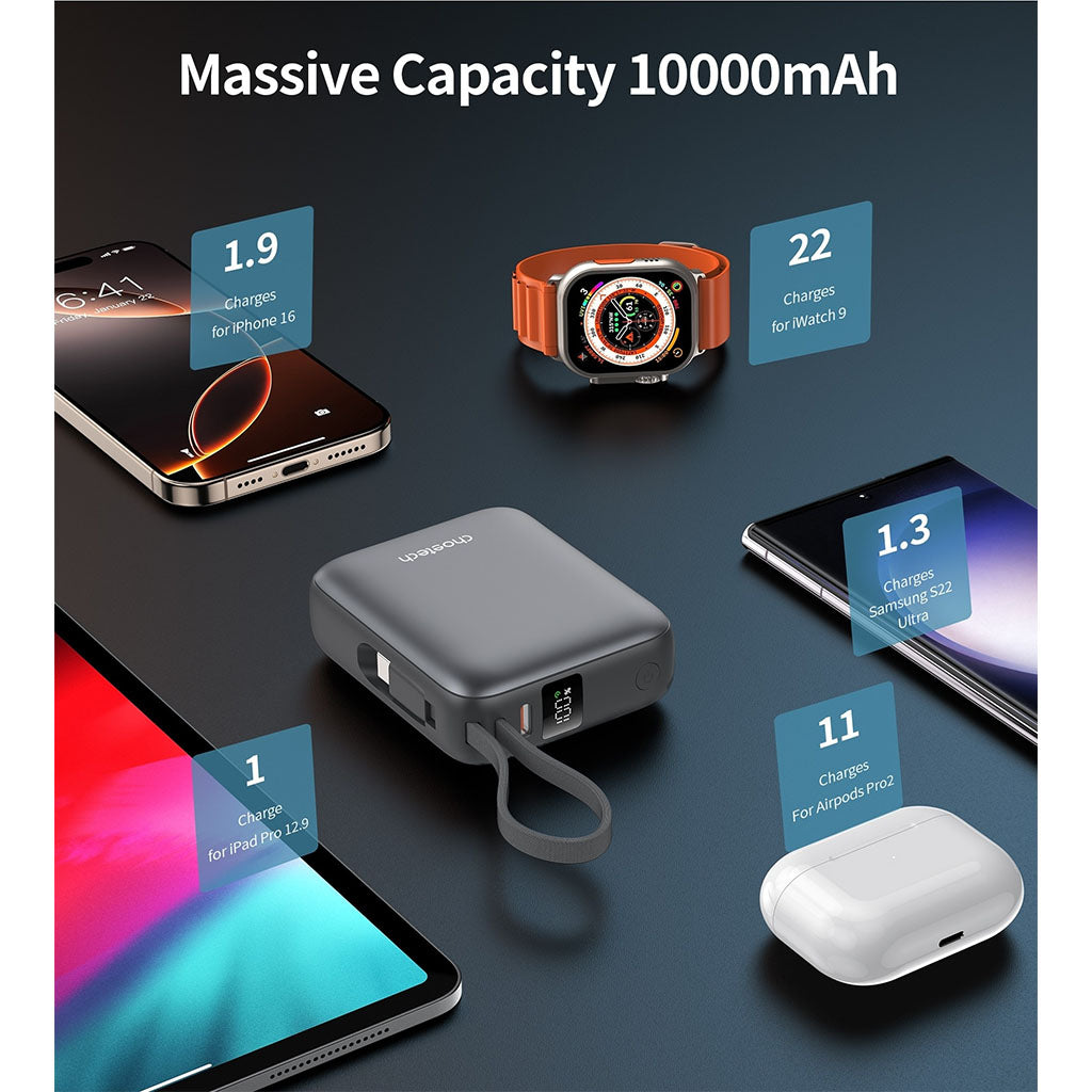 Choetech B832-GY 10000mAh 35W PD PowerLeap Power Bank(ELECHOB832GY) - 5