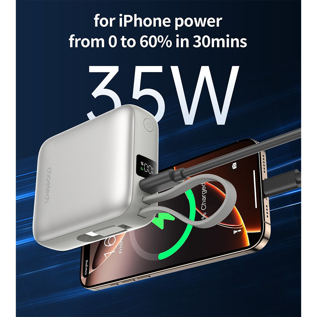 Choetech B832-SL 10000mAh 35W PD PowerLeap Power Bank(ELECHOB832SL) - 4