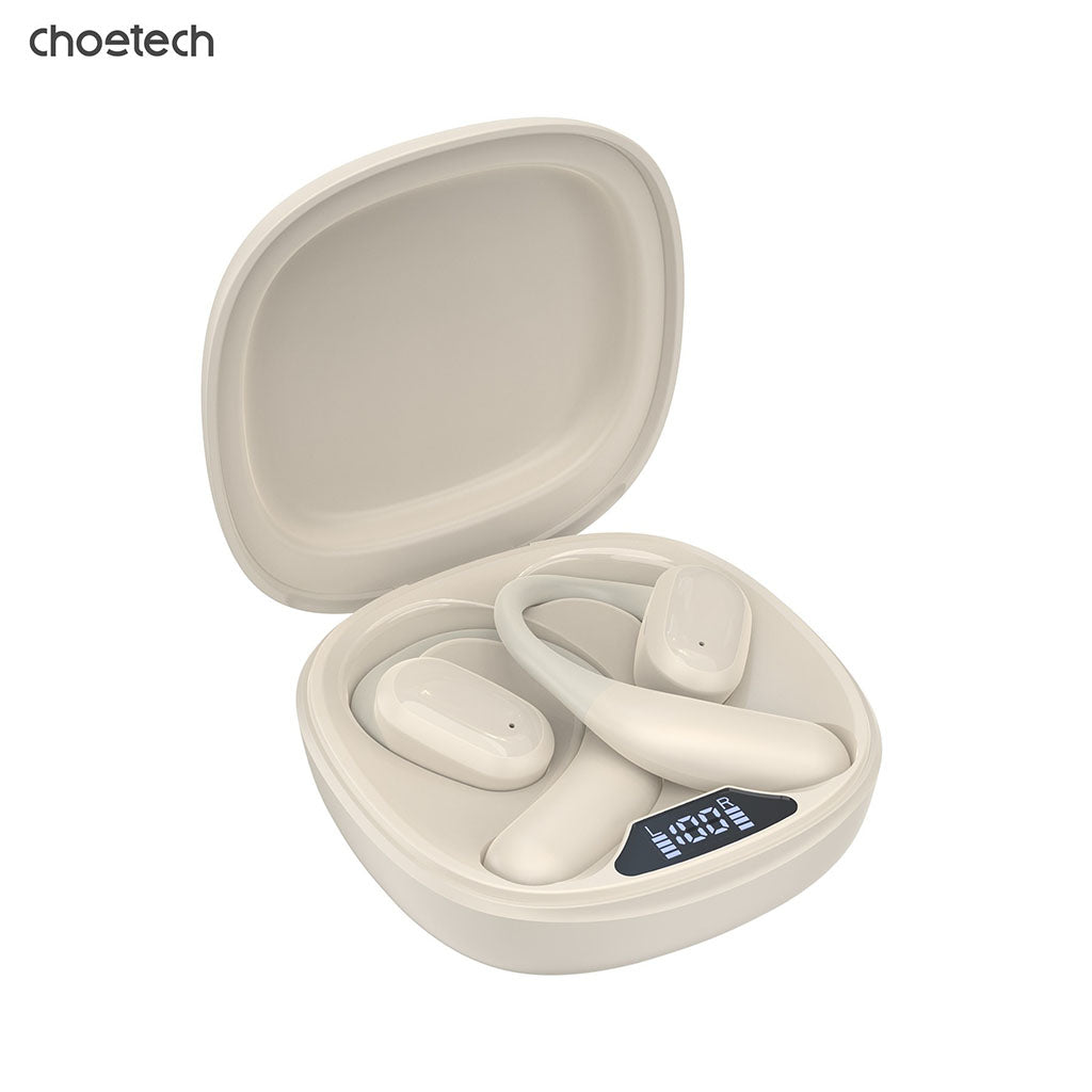 Choetech BH-T25 OWS Bluetooth V5.3 TWS Wireless Earbuds - White(ELECHOBHT25WH) - 2