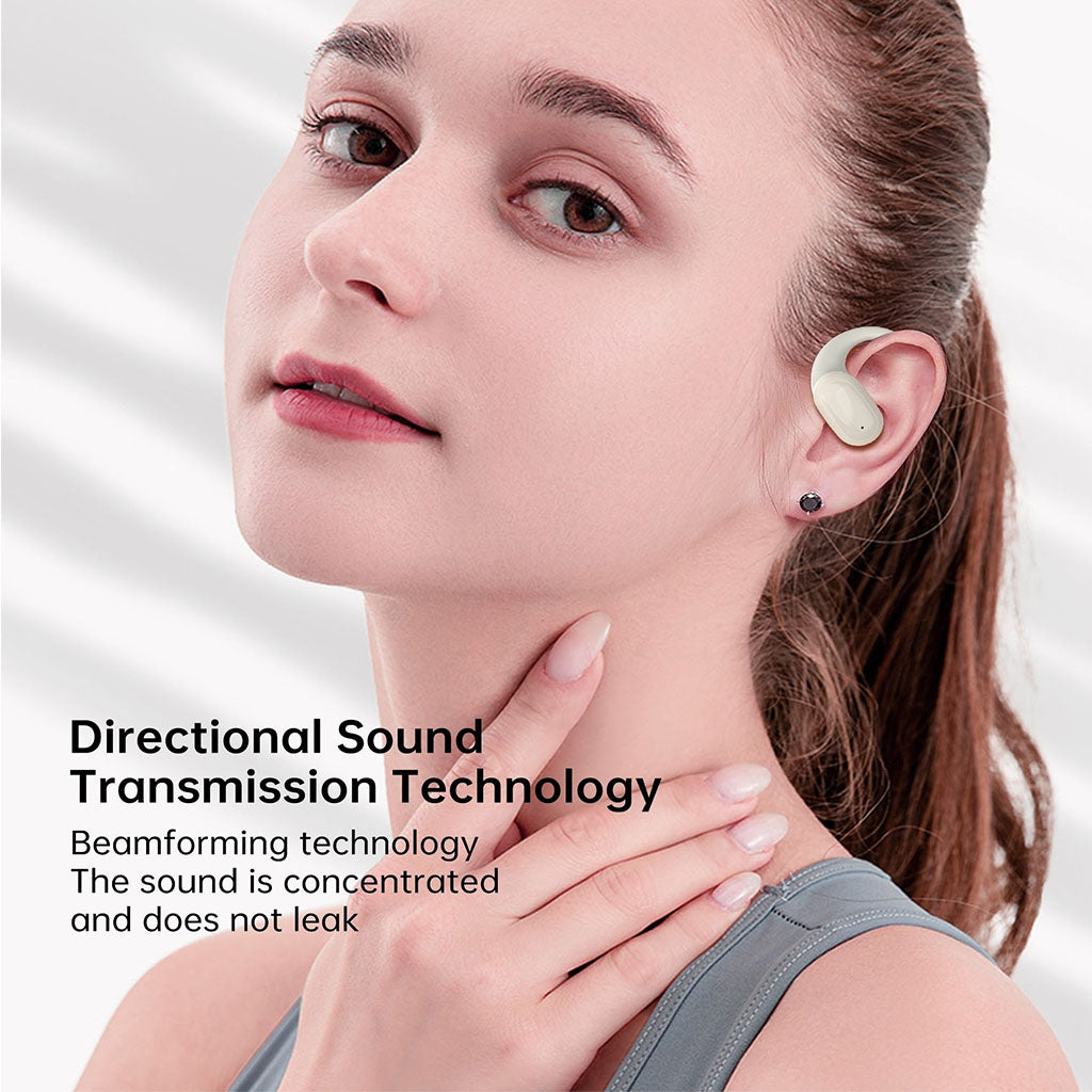 Choetech BH-T25 OWS Bluetooth V5.3 TWS Wireless Earbuds - White(ELECHOBHT25WH) - 4
