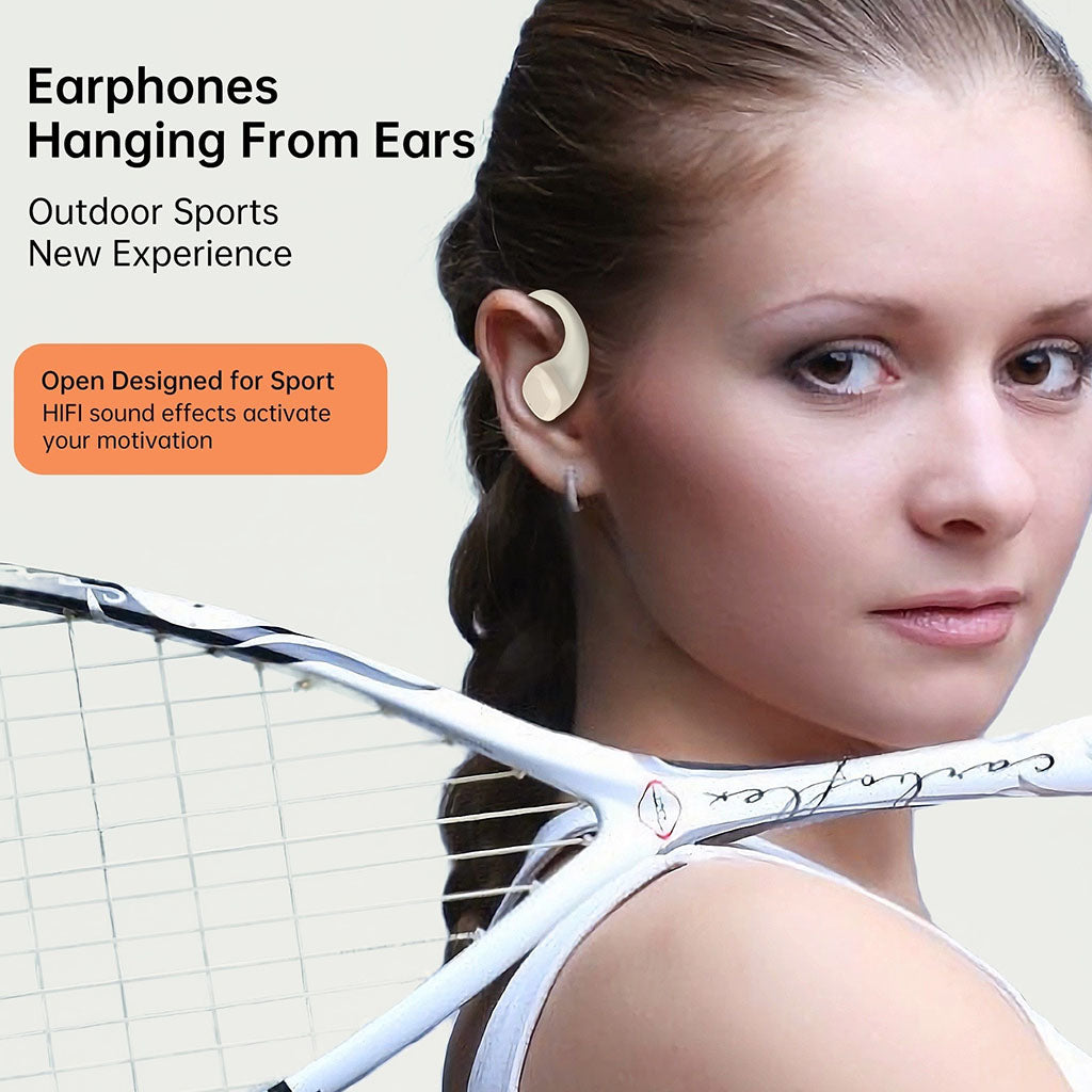 Choetech BH-T25 OWS Bluetooth V5.3 TWS Wireless Earbuds - White(ELECHOBHT25WH) - 6