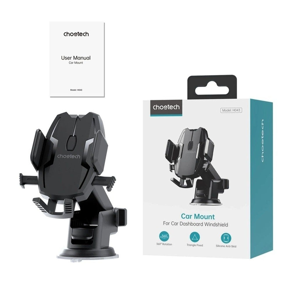 Choetech H043 Car Dashboard Windshield Phone Holder(ELECHOH043) - 4