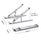 Choetech H045-SL Aluminium Foldable Laptop Stand(ELECHOH045SL) - 3