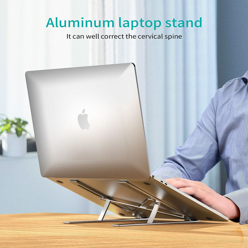 Choetech H045-SL Aluminium Foldable Laptop Stand(ELECHOH045SL) - 6