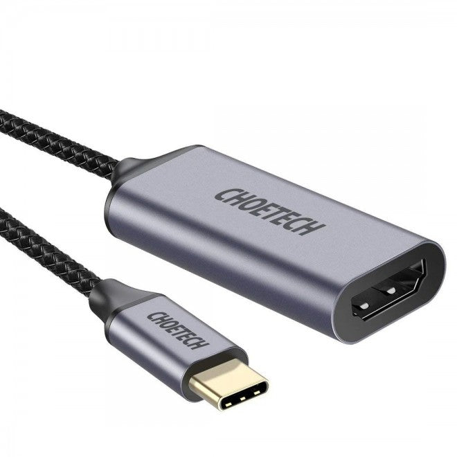 Choetech HUB-H21 USB-C to HDMI 4k@60Hz Braided Video Cable Cord Adapter(HUB-H20) - 1