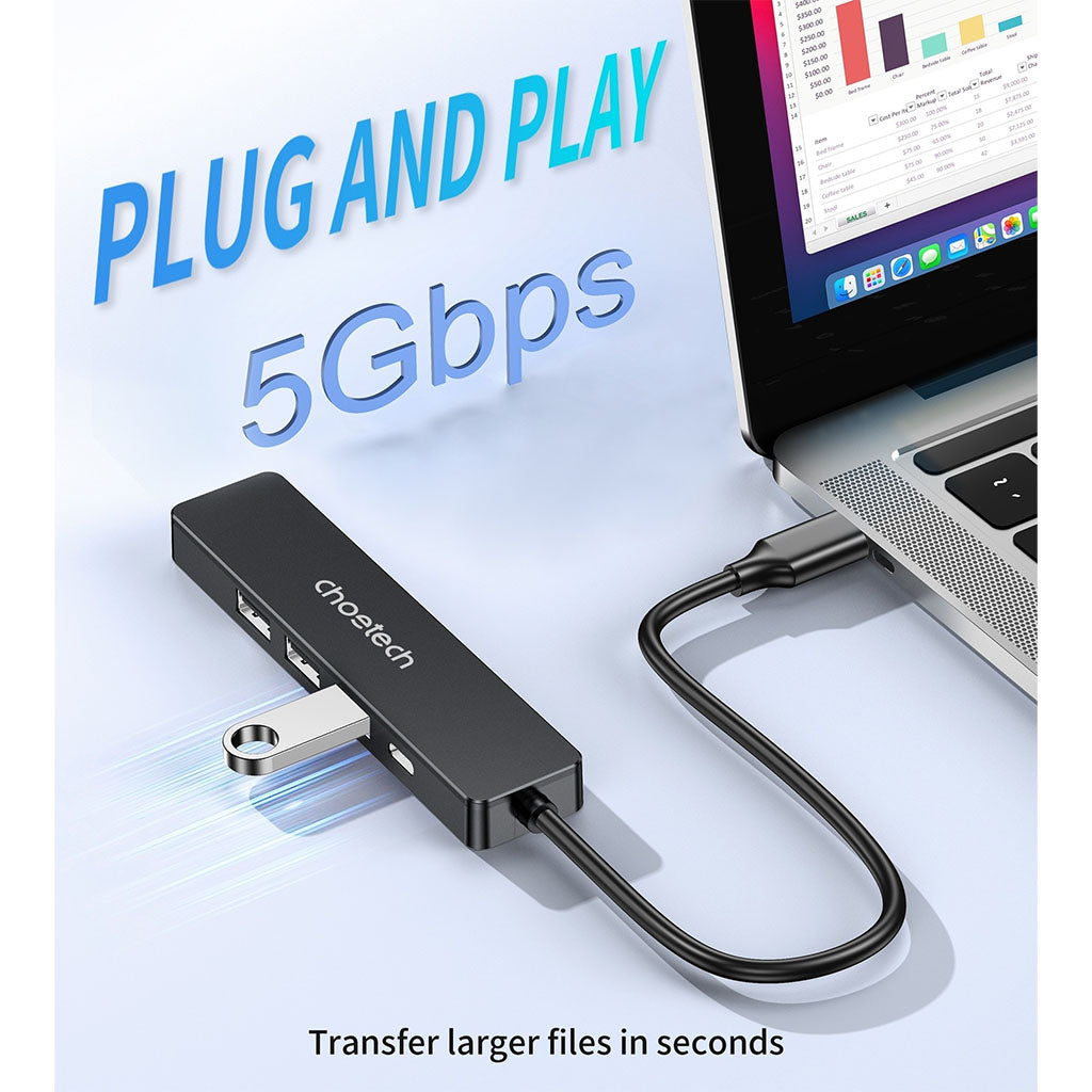 Choetech HUB-M80 5-in-1 Multifunctional Hub(ELECHOHUBM80) - 3