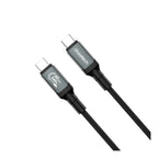 Choetech HyperLink 2m 240W USB-C to USB-C Nylon Cable - Black(CTXCC1042GY) - 1
