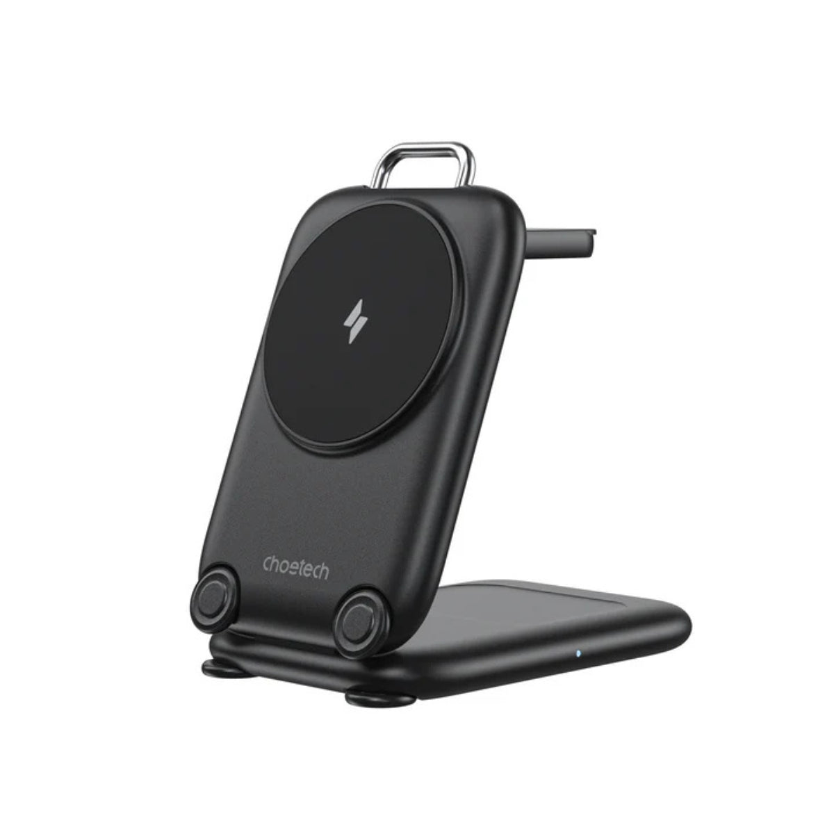Choetech MagLeap 15W Qi2 3-in-1 Foldable Magnetic Wireless Charger - Black(CTT816FCCBK) - 1