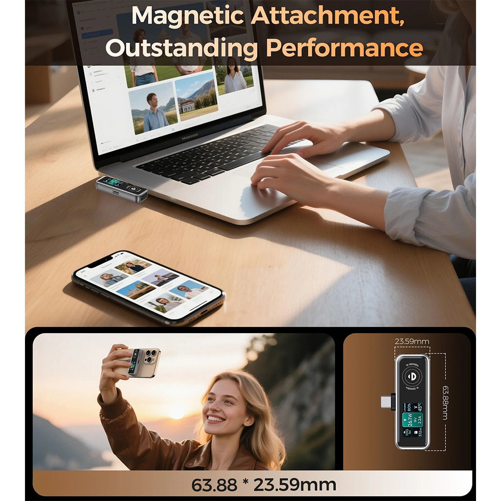 Choetech MSE023 512GB Portable SSD for Mobile Phone(ELECHOMSE023) - 5