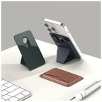Choetech PC0003-DBW Magnetic Card Holder for iPhone 12/13/14 - Brown(ELECHOPC0003DBW) - 4