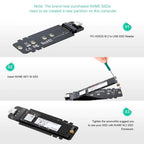 Choetech PC-HDE02 M.2 to USB SSD Reader(ELECHOPCHDE02) - 3