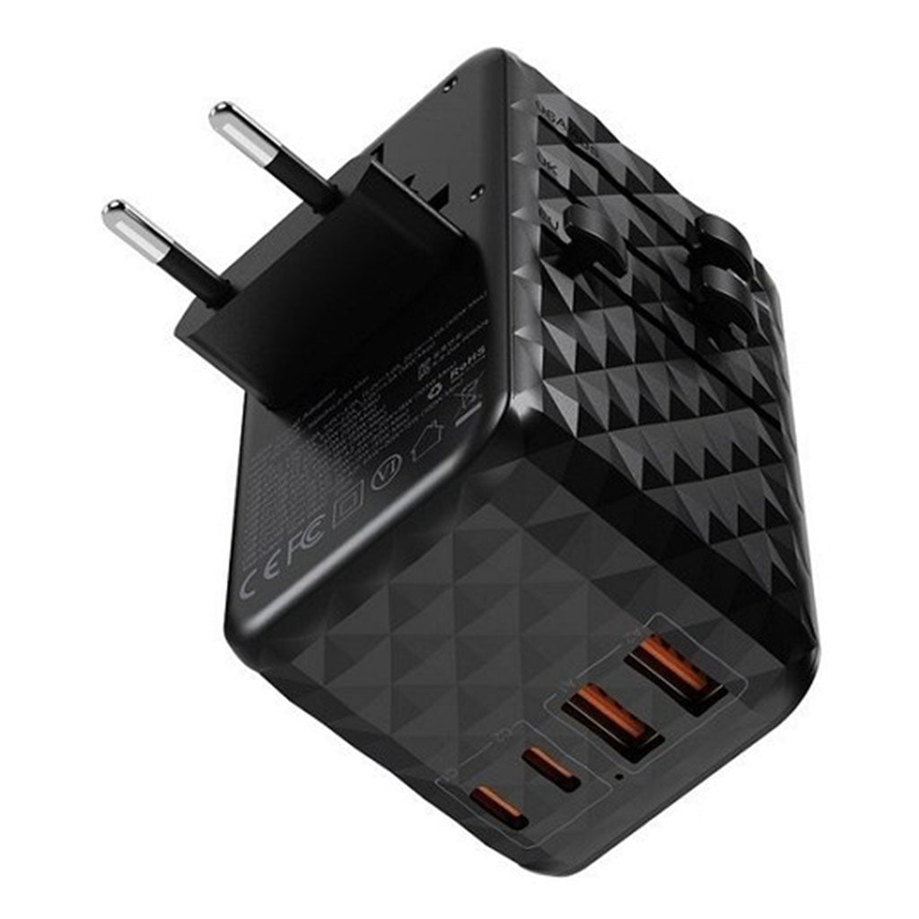 Choetech PD6028 100W 5-Port GaN Travel Wall Charger(ELECHOPD6028) - 1