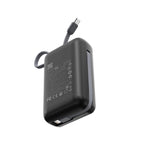Choetech PowerLeap 20000mAh 45W Power Bank with USB-C & Lightning Cables - Silver Black(CTB836BK) - 3