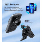 Choetech T206-F 15W Magnetic Car Charger Holder(ELECHOT206F) - 4