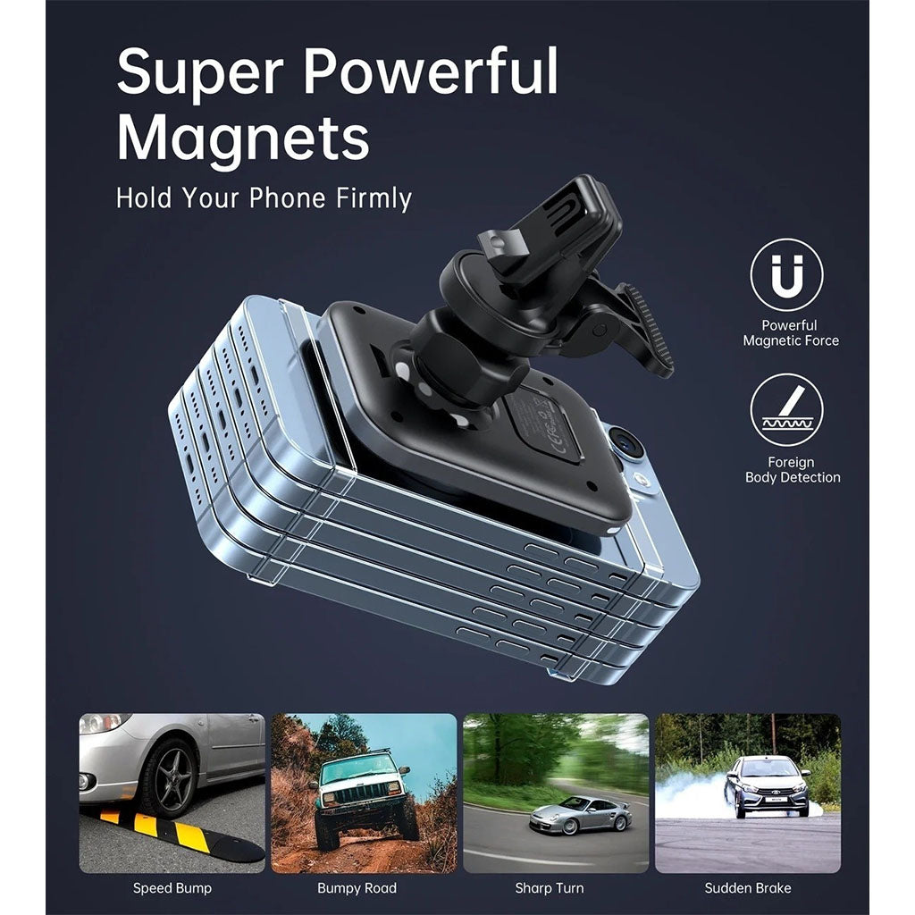 Choetech T206-F 15W Magnetic Car Charger Holder(ELECHOT206F) - 7