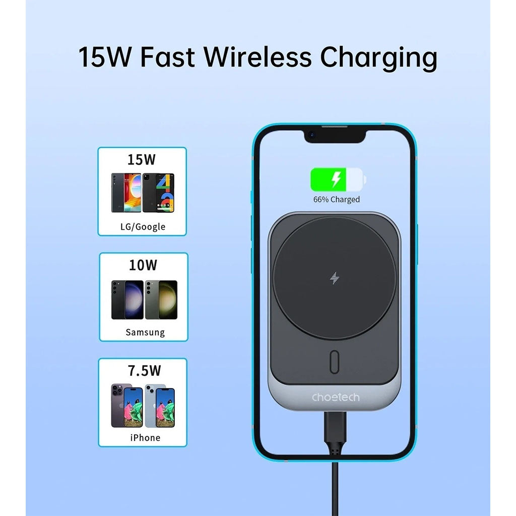 Choetech T206-F 15W Magnetic Car Charger Holder(ELECHOT206F) - 8