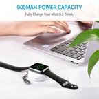 Choetech T313 900mAh MFI Magnetic Wireless Charger for iWatch - White(ELECHOT313) - 4