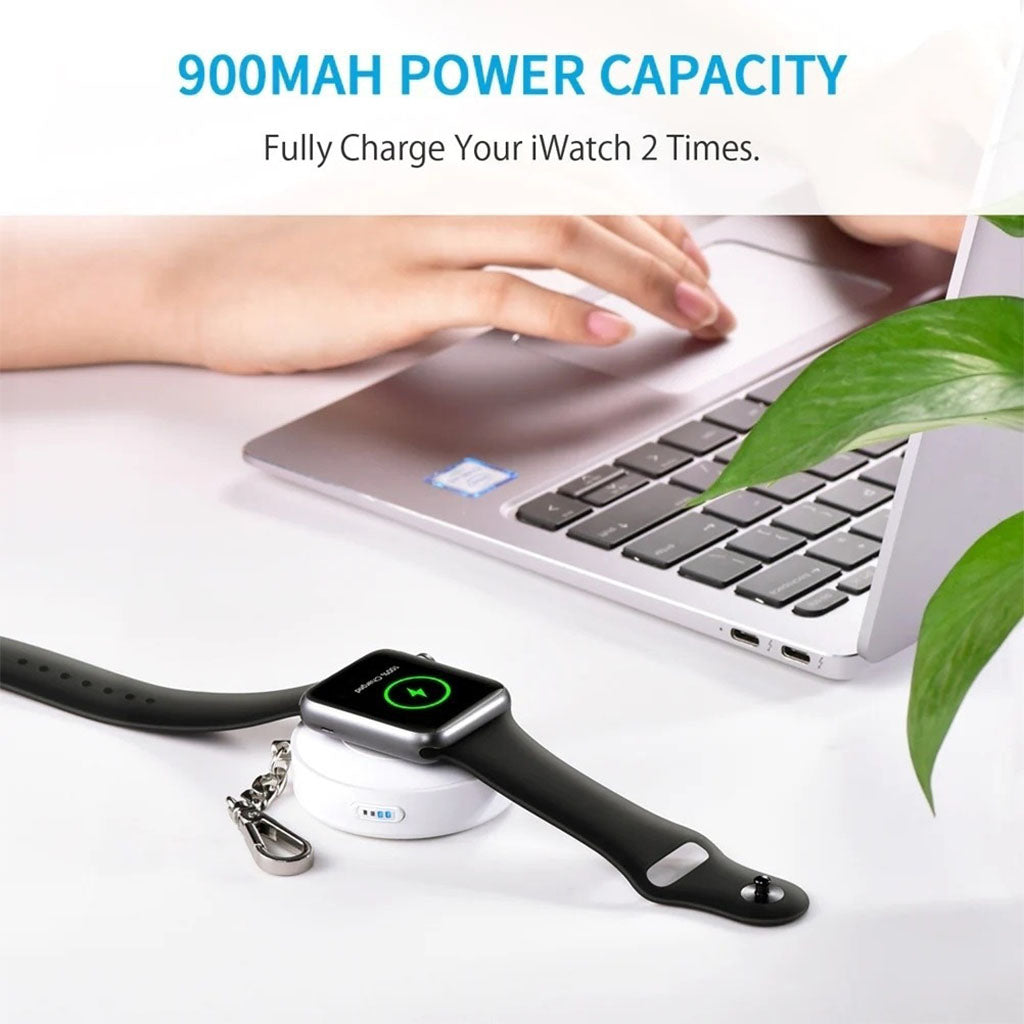 Choetech T313 900mAh MFI Magnetic Wireless Charger for iWatch - White(ELECHOT313) - 4