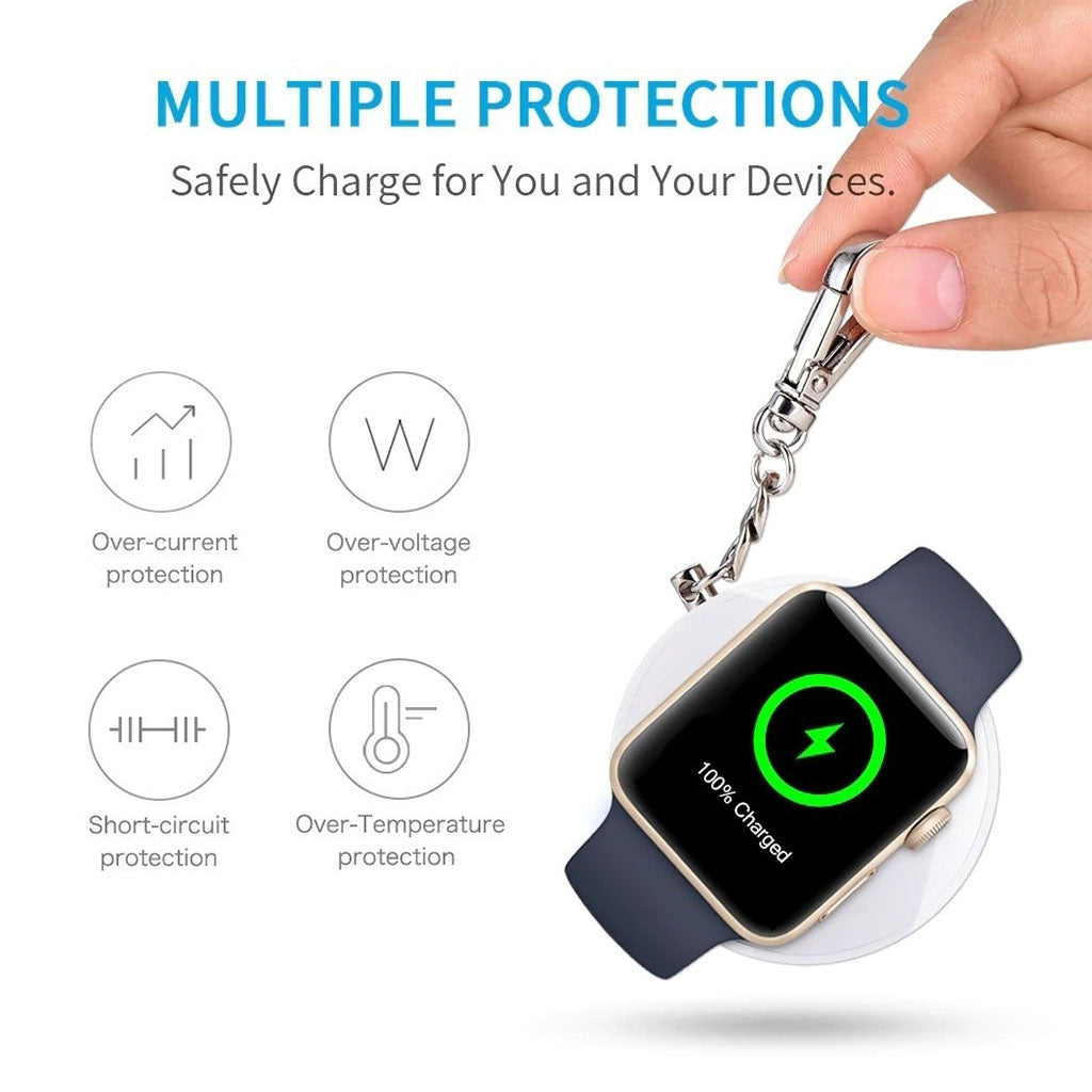 Choetech T313 900mAh MFI Magnetic Wireless Charger for iWatch - White(ELECHOT313) - 5