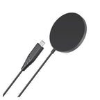 Choetech T518-BK15W Removable Fast Wireless Magenetic Charger for iPhone12/13/14/15 & More w/ 1M Cable(ELECHOT518BK15W) - 1