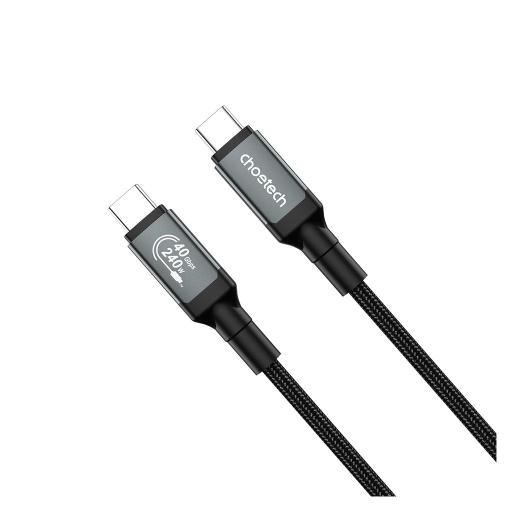Choetech XCC-1042 2m 240W PD 8K 60Hz Video & Audio USB-C Braided Cable(ELECHOXCC1042) - 1