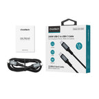 Choetech XCC-1042 2m 240W PD 8K 60Hz Video & Audio USB-C Braided Cable(ELECHOXCC1042) - 3