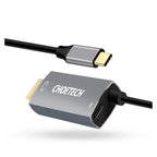Choetech XCH-M180-GY-V2 1.8m Unidirectional Adapter USB-C to HDMI 4K 60Hz + 100W PD(ELECHOXCHM180GYV2) - 1