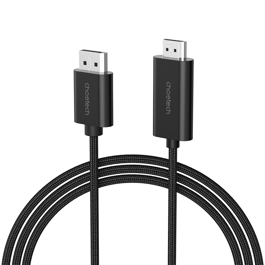 Choetech XDH01 2m 4K 60Hz DisplayPort to HDMI Braided Cable(ELECHOXDH01) - 3
