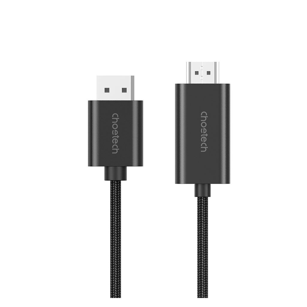 Choetech XDH01 2m 4K 60Hz DisplayPort to HDMI Braided Cable(ELECHOXDH01) - 1