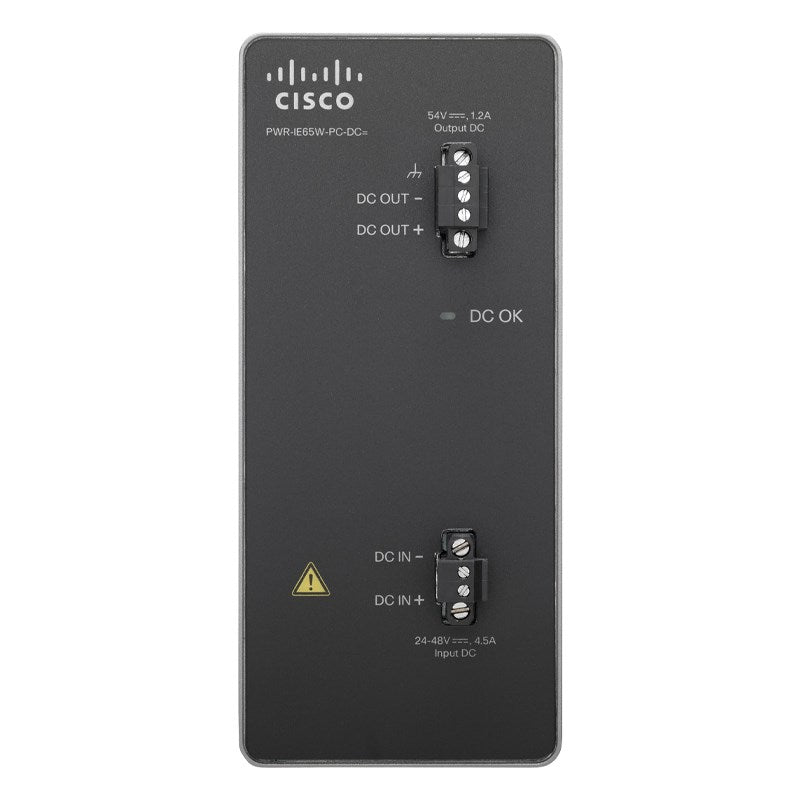 Cisco 65W Power Supply for Cisco PoE Expansion IE3000 Series(PWR-IE65W-PC-DC=) - 1
