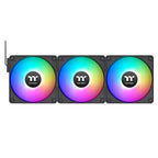Thermaltake CT140 140mm EX ARGB Magnetic Quick Connect PWM Fans Black - 3 Pack(CL-F182-PL14SW-A) - 1