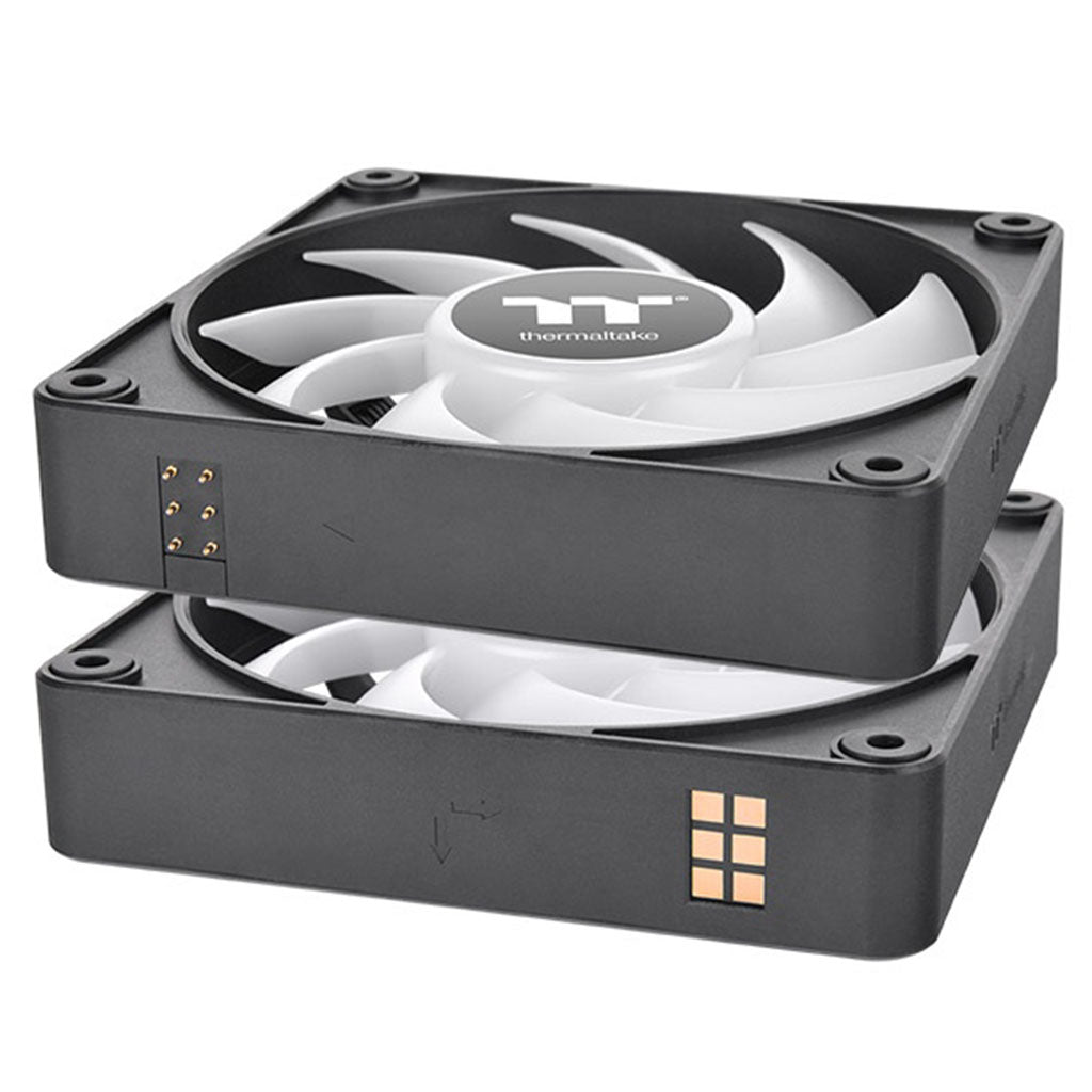 Thermaltake CT140 140mm EX ARGB Magnetic Quick Connect PWM Fans Black - 3 Pack(CL-F182-PL14SW-A) - 3