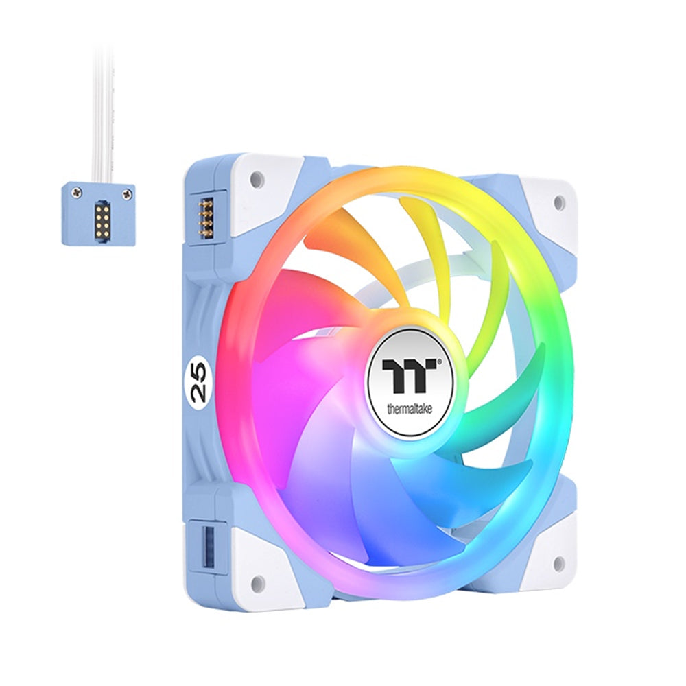 Thermaltake SWAFAN EX14 140mm ARGB PC Cooling Fan TT Premium - 3-Fan Pack(CL-F184-PL14BU-A) - 1
