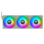 Thermaltake CT120 120mm EX Reverse ARGB Magnetic Connect PWM Fans Green - 3 Pack(CL-F198-PL12MG-A) - 1